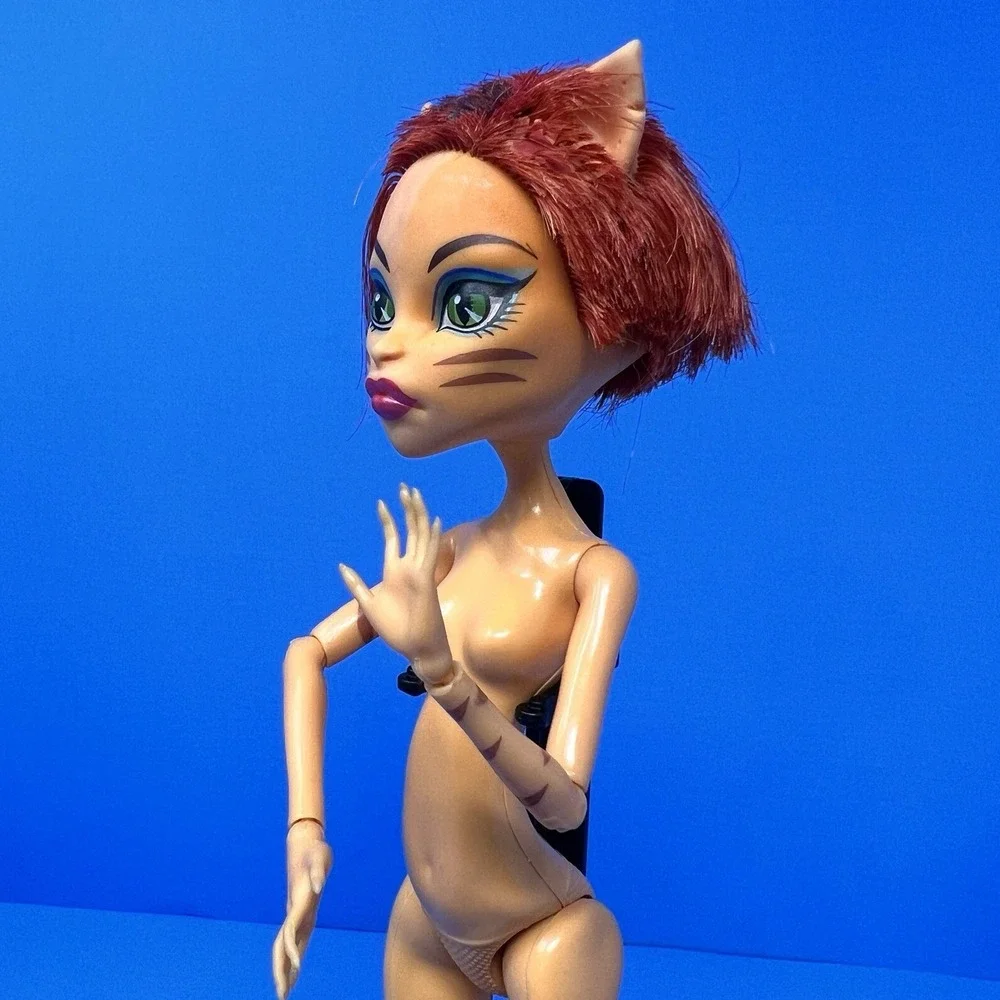 Monster High Toralei‎ Stripe Doll Freaky Field Trip Mattel Rare Toy Figure 2011